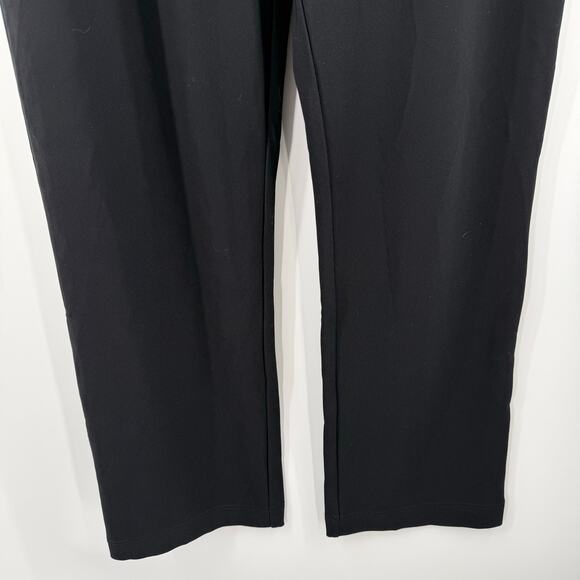 Boston Proper Travel Pants Womens Large Short NEW Black Pull On Stretch NWOT - Picture 6 of 11